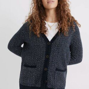 Madewell Blue Cardigan